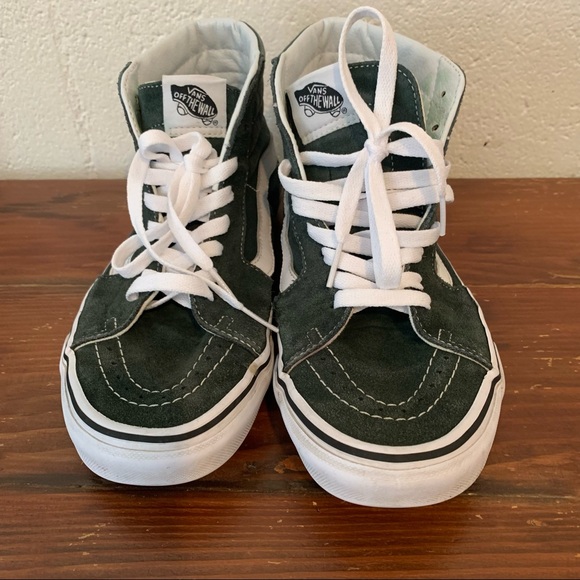 Vans Shoes - Vans Half Cab Green Sneakers